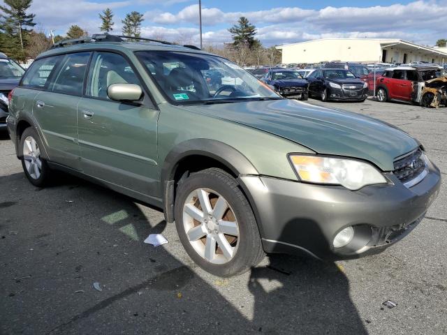 4S4BP62C867347473 - 2006 SUBARU LEGACY OUTBACK 2.5I LIMITED GREEN photo 4