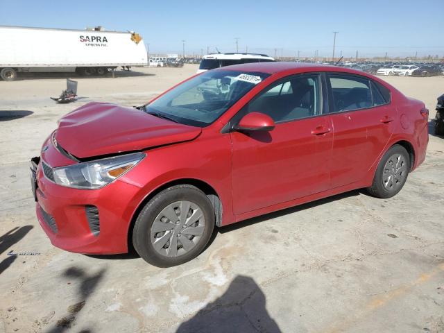 3KPA24AB5KE249216 - 2019 KIA RIO S RED photo 1