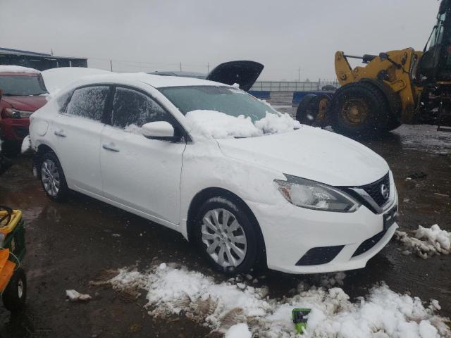 3N1AB7AP7GY297953 - 2016 NISSAN SENTRA S WHITE photo 4