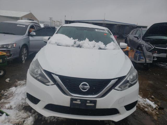 3N1AB7AP7GY297953 - 2016 NISSAN SENTRA S WHITE photo 5