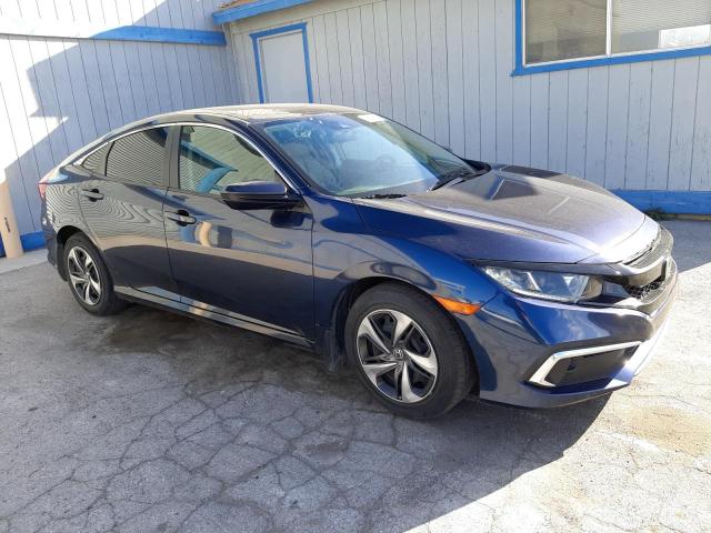 19XFC2F61LE211289 - 2020 HONDA CIVIC LX BLUE photo 4