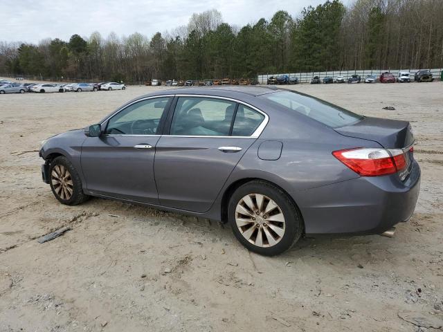 1HGCR3F83FA019437 - 2015 HONDA ACCORD EXL GRAY photo 2