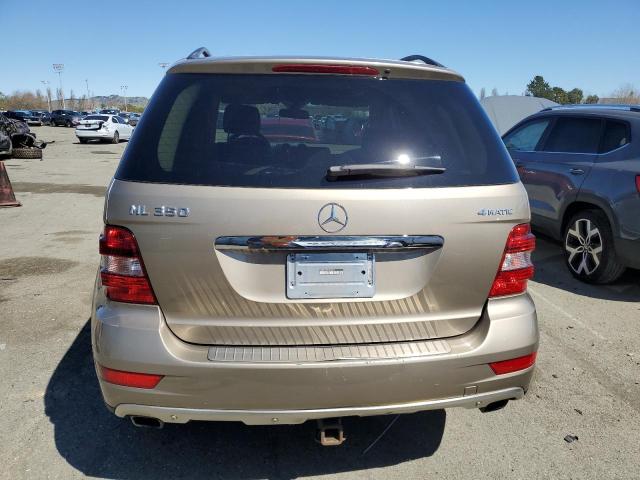 4JGBB86EX9A485660 - 2009 MERCEDES-BENZ ML 350 GOLD photo 6