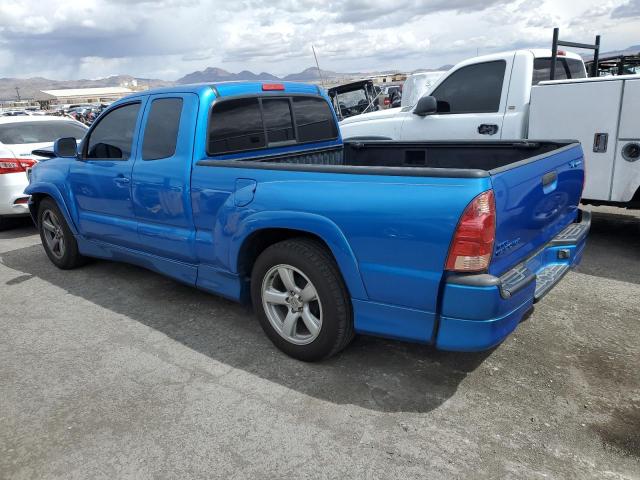 5TETU22N75Z073251 - 2005 TOYOTA TACOMA X-RUNNER ACCESS CAB BLUE photo 2