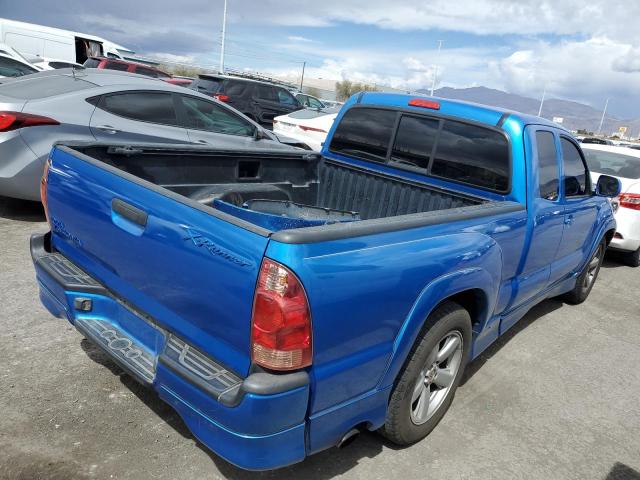 5TETU22N75Z073251 - 2005 TOYOTA TACOMA X-RUNNER ACCESS CAB BLUE photo 3