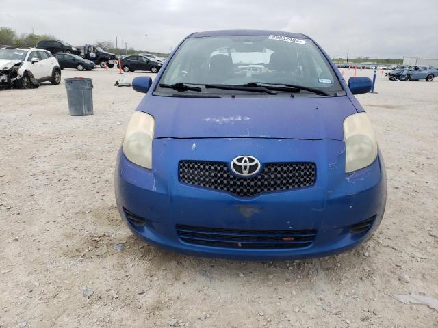 JTDJT923285156904 - 2008 TOYOTA YARIS BLUE photo 5