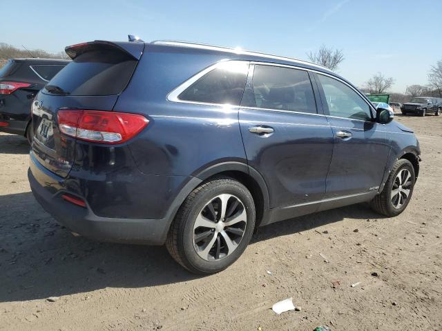 5XYPHDA59JG396742 - 2018 KIA SORENTO EX BLUE photo 3