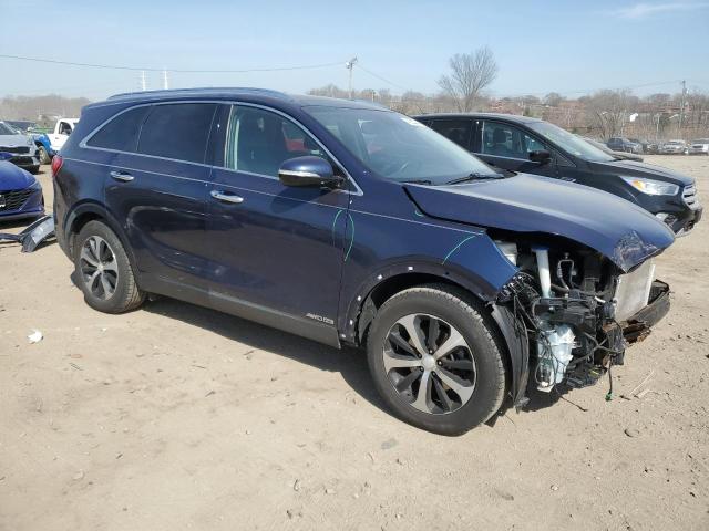 5XYPHDA59JG396742 - 2018 KIA SORENTO EX BLUE photo 4