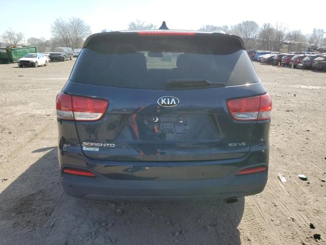 5XYPHDA59JG396742 - 2018 KIA SORENTO EX BLUE photo 6