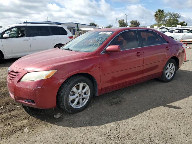 4T1BE46K17U676935 - 2007 TOYOTA CAMRY CE RED photo 1