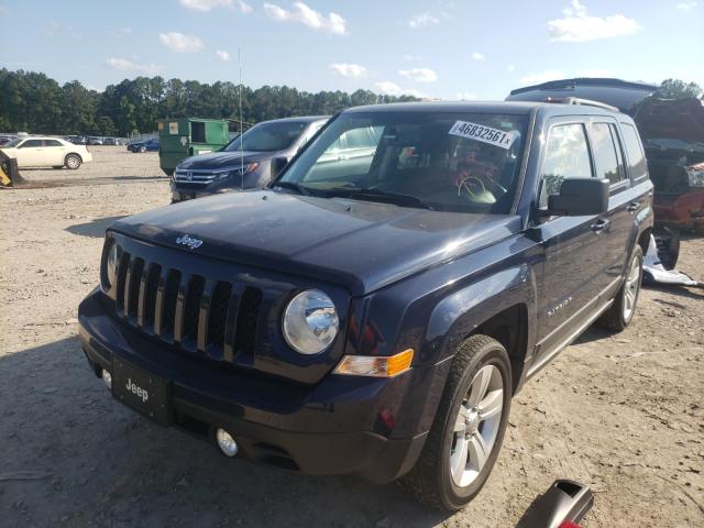 1C4NJPFB5HD134799 - 2017 JEEP PATRIOT LATITUDE BLUE photo 2