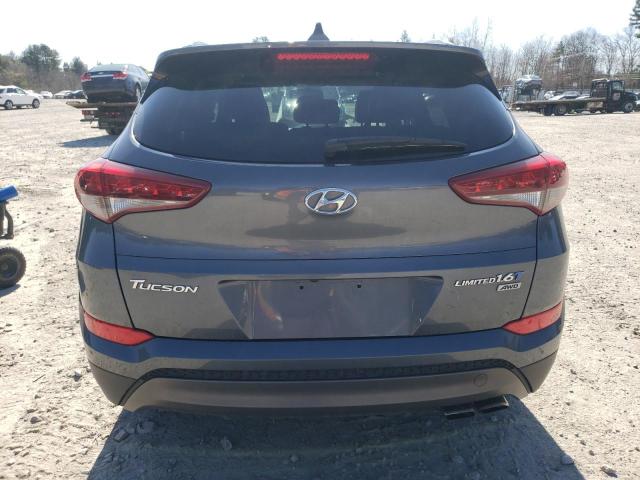 KM8J3CA24GU060732 - 2016 HYUNDAI TUCSON LIMITED GRAY photo 6