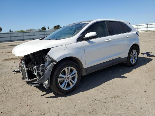 2FMTK3J92FBB45842 - 2015 FORD EDGE SEL WHITE photo 1