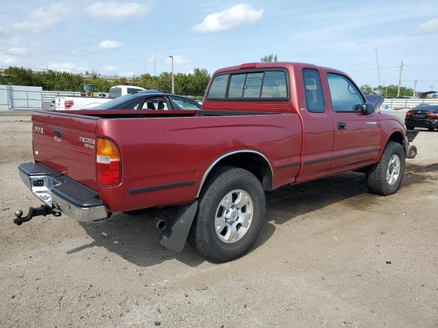 4TAWN72N9WZ017523 - 1998 TOYOTA TACOMA XTRACAB MAROON photo 3