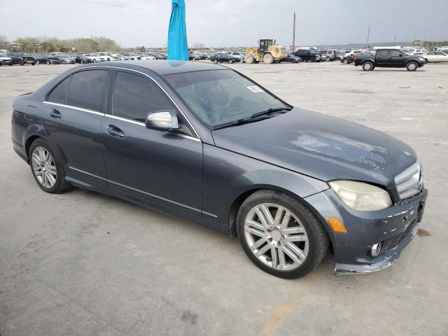 WDDGF54X19F224511 - 2009 MERCEDES-BENZ C 300 GRAY photo 4