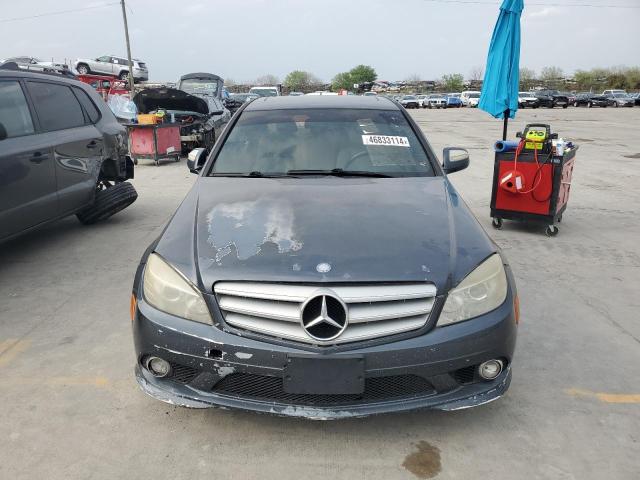 WDDGF54X19F224511 - 2009 MERCEDES-BENZ C 300 GRAY photo 5