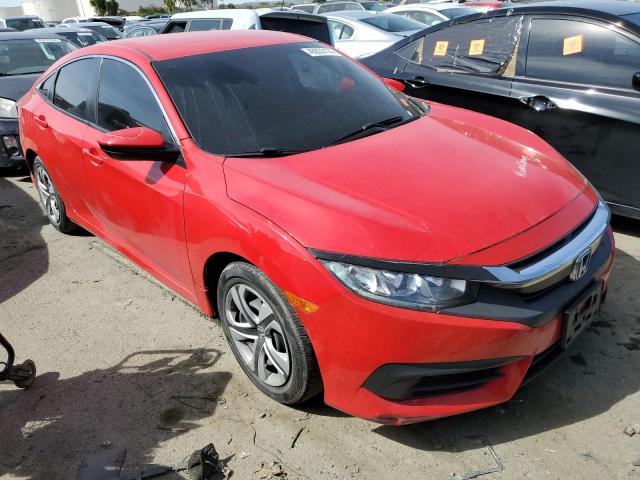 2HGFC2F52JH551240 - 2018 HONDA CIVIC LX RED photo 4