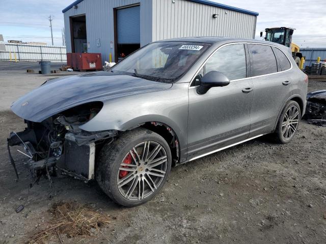 WP1AC2A24FLA82571 - 2015 PORSCHE CAYENNE TURBO GRAY photo 1