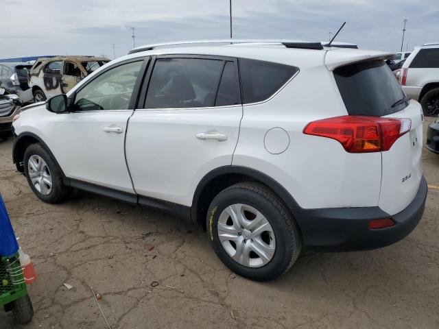 JTMBFREVXFD097404 - 2015 TOYOTA RAV4 LE WHITE photo 2