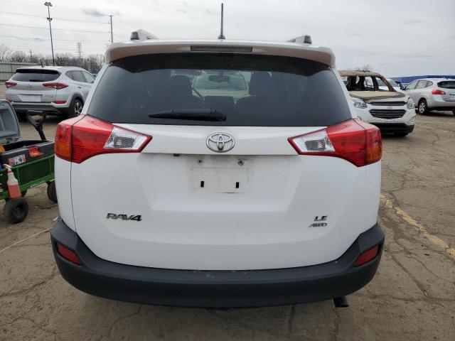 JTMBFREVXFD097404 - 2015 TOYOTA RAV4 LE WHITE photo 6