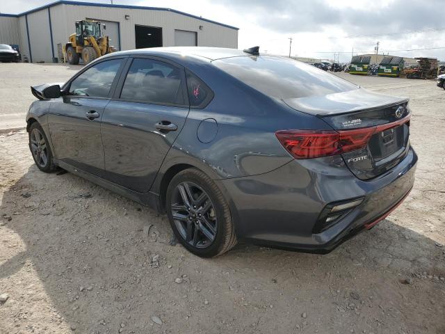 3KPF34AD1ME385933 - 2021 KIA FORTE GT LINE CHARCOAL photo 2