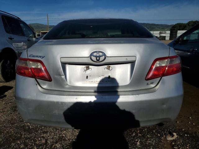 4T1BE46K17U681200 - 2007 TOYOTA CAMRY CE SILVER photo 6