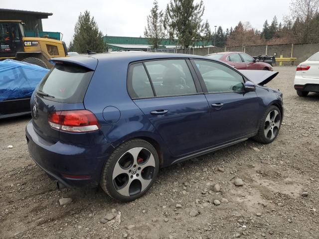 WVWHD7AJ7BW170721 - 2011 VOLKSWAGEN GTI BLUE photo 3