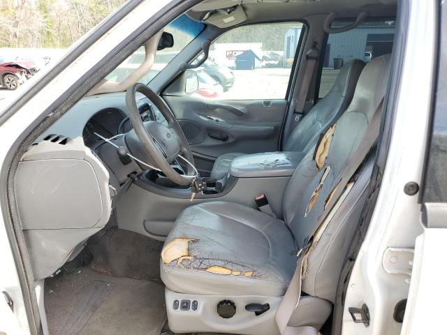 1FMEU15W52LA03583 - 2002 FORD EXPEDITION XLT WHITE photo 7