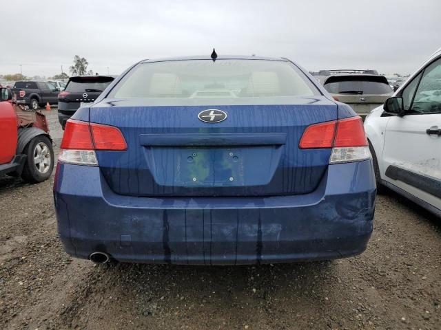 4S3BMBF66B3245715 - 2011 SUBARU LEGACY 2.5I PREMIUM BLUE photo 6