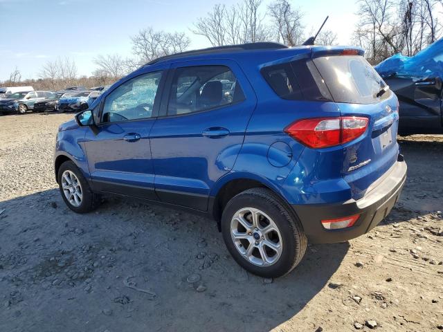MAJ6P1UL8JC217138 - 2018 FORD ECOSPORT SE Blau Foto 2