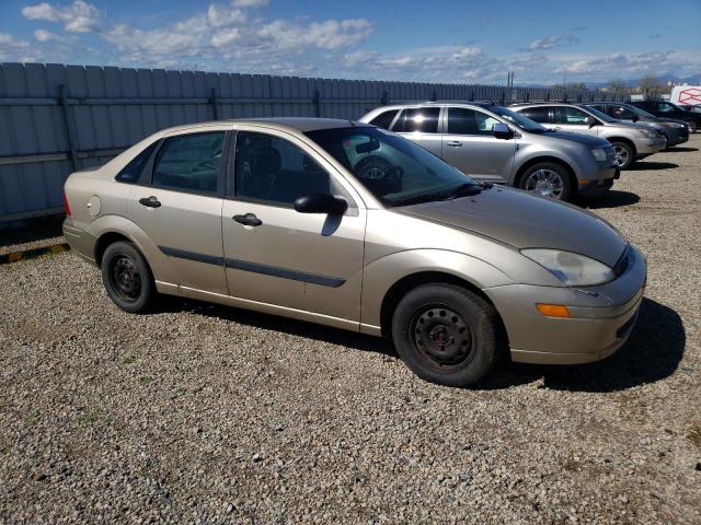 1FAFP33P92W320438 - 2002 FORD FOCUS LX GOLD photo 4