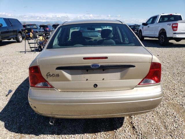 1FAFP33P92W320438 - 2002 FORD FOCUS LX GOLD photo 6