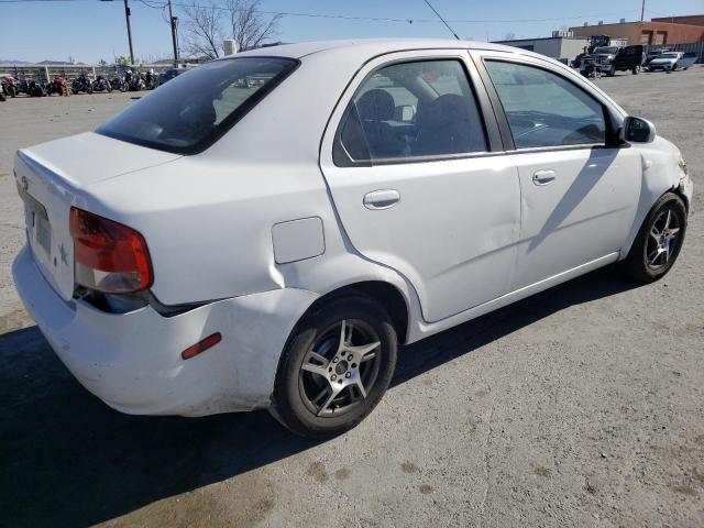 KL1TD566X6B578573 - 2006 CHEVROLET AVEO BASE Ağ foto 3