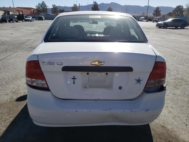 KL1TD566X6B578573 - 2006 CHEVROLET AVEO BASE Ağ foto 6