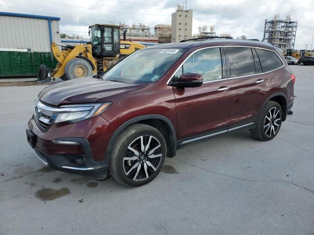 5FNYF6H07KB092849 - 2019 HONDA PILOT ELITE MAROON photo 1