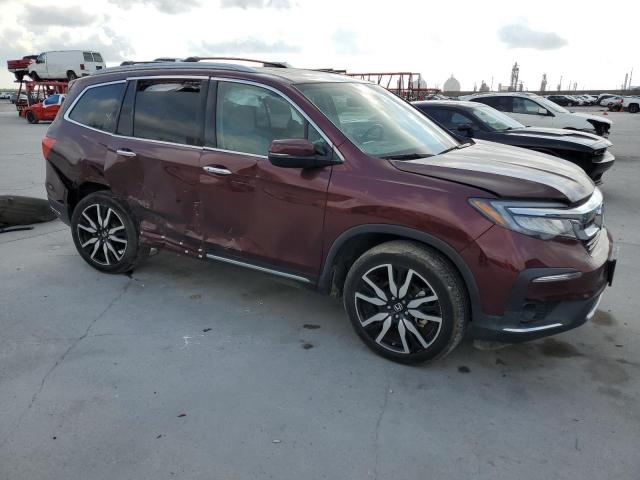 5FNYF6H07KB092849 - 2019 HONDA PILOT ELITE MAROON photo 4