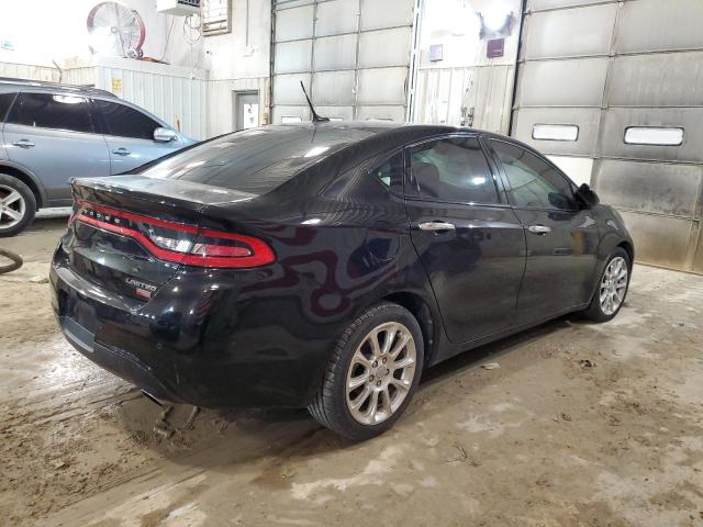 1C3CDFCH8DD214646 - 2013 DODGE DART LIMITED BLACK photo 3