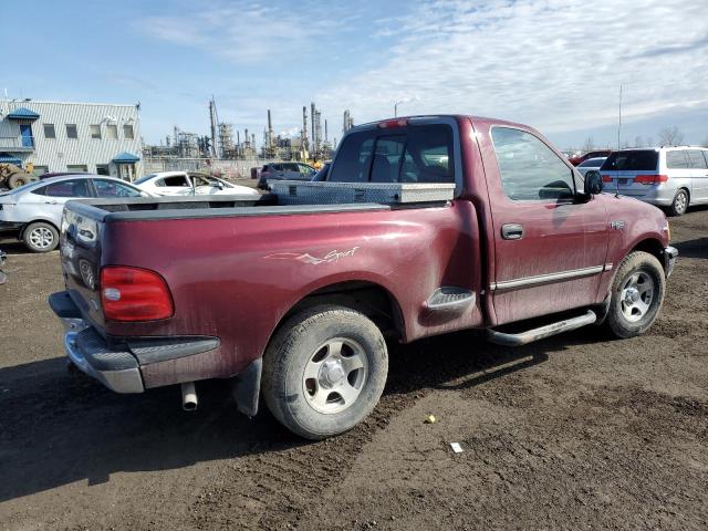 2FTZF0722WCA68265 - 1998 FORD F150 BURGUNDY photo 3