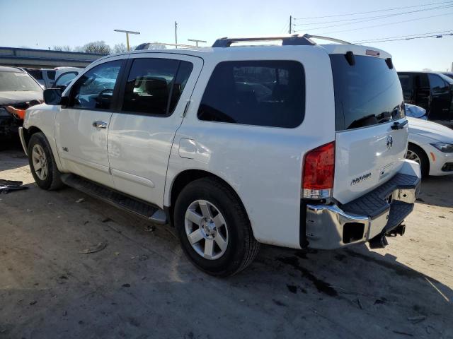 5N1AA08A45N726058 - 2005 NISSAN ARMADA SE WHITE photo 2