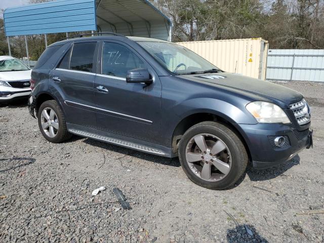 4JGBB8GB5BA700467 - 2011 MERCEDES-BENZ ML 350 4MATIC GRAY photo 4