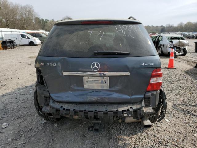 4JGBB8GB5BA700467 - 2011 MERCEDES-BENZ ML 350 4MATIC GRAY photo 6