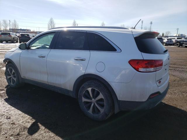 5XYPHDA14GG157170 - 2016 KIA SORENTO EX WHITE photo 2