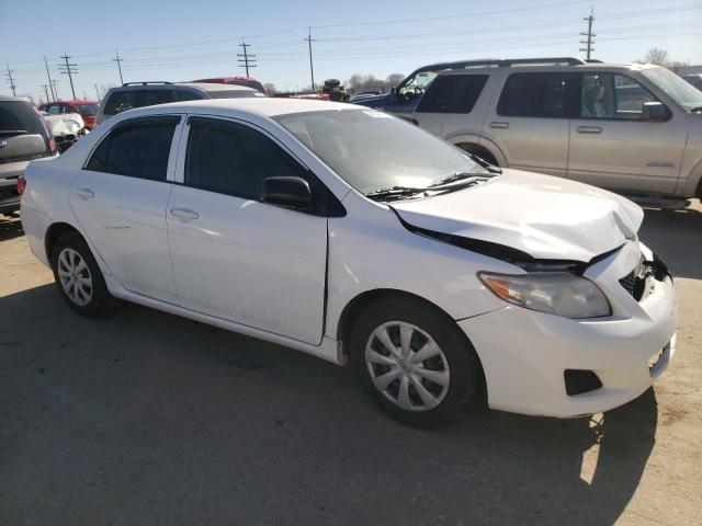 JTDBL40E59J040195 - 2009 TOYOTA COROLLA BASE WHITE photo 4