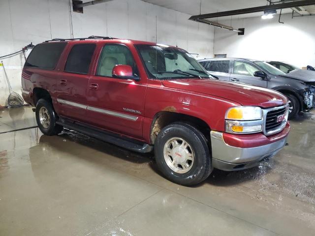 1GKFK16Z22J188411 - 2002 GMC YUKON XL K1500 MAROON photo 4