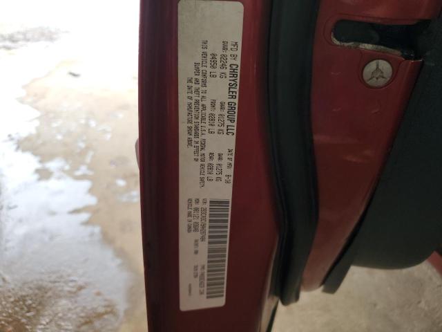 2B3CA3CV9AH287484 - 2010 DODGE CHARGER SXT RED photo 12