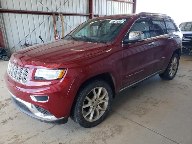 1C4RJFJG6FC115874 - 2015 JEEP GRAND CHER SUMMIT Bordo foto 1