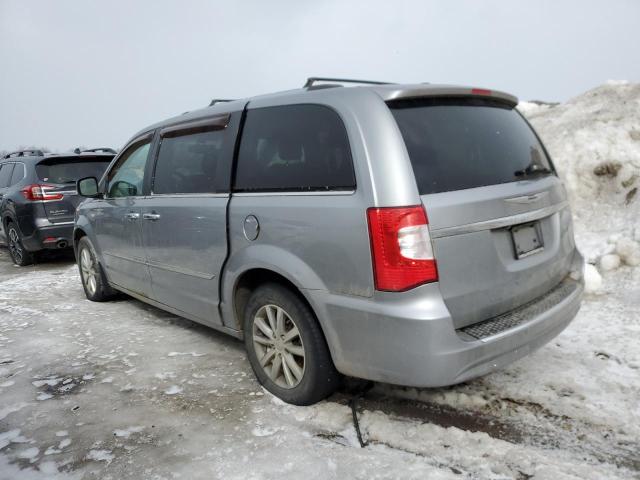 2C4RC1CG0ER413403 - 2014 CHRYSLER TOWN & COU TOURING L SILVER photo 2