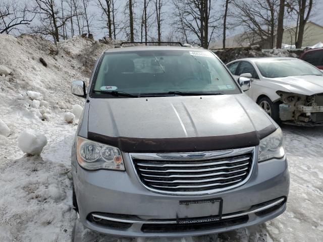 2C4RC1CG0ER413403 - 2014 CHRYSLER TOWN & COU TOURING L SILVER photo 5
