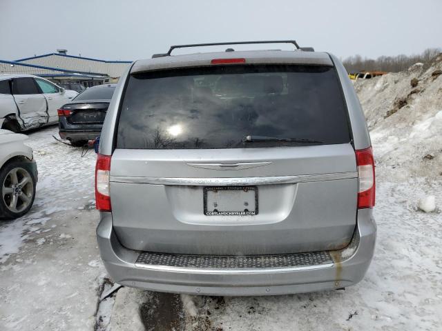 2C4RC1CG0ER413403 - 2014 CHRYSLER TOWN & COU TOURING L SILVER photo 6