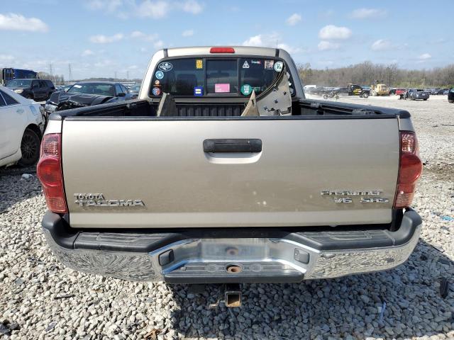 5TETU62N66Z175729 - 2006 TOYOTA TACOMA PRERUNNER ACCESS CAB GOLD photo 6